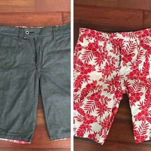 Reversible Levi's shorts